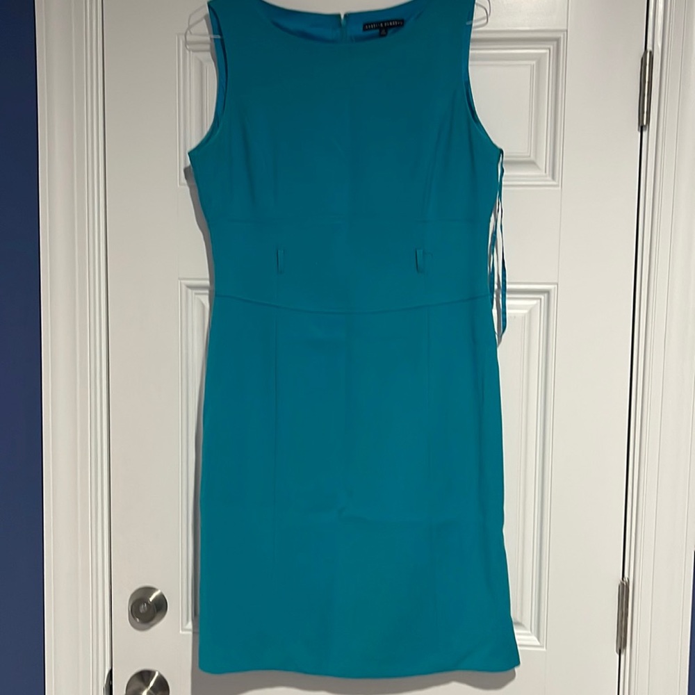 Teal Shift Dress by Isabella Demarco